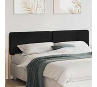 Qnhdfrt Tête de lit de 180 cm de large en pin massif marron-noir 1855 x 120 x 845 cm Design moderne robuste et confortable pour les intérieurs chambres à coucher et chambres d'amis