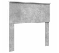 Qnhdfrt Tête de lit en béton gris 90 cm - Design moderne - Panneau arrière de lit robuste pour chambre à coucher, chambre d'amis et chambre d'adolescent