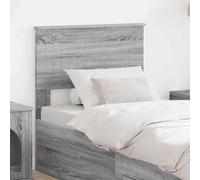 Qnhdfrt Tête de lit en bois gris Sonoma 78 x 7 x 100 cm - Design moderne - Élégance robuste - Pour chambre à coucher, chambre d'amis, chambre d'adolescent