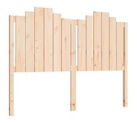 Qnhdfrt Tête de lit en pin massif - 141 x 110 cm - Design moderne - Charme rustique - Dossier confortable - Tête de lit - Pour chambre à coucher, chambre d'amis