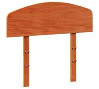 Qnhdfrt Tête de lit en pin massif marron cire 75 cm Design moderne Panneau arrière de lit réglable en hauteur pour chambre à coucher, chambre d'amis