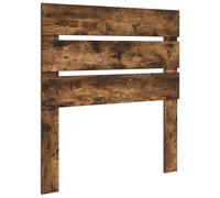 Qnhdfrt Tête de lit, panneau arrière de lit, 93 x 3 x 100 cm, bois de chêne fumé, design moderne, robuste, facile à nettoyer, universel, pour chambre à coucher et chambre d'amis