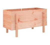 Qnhdfrt Untreated Douglas Fir Raised Garden Bed, 101x50x57 cm