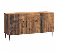Qnhdfrt Vintage Engineered Wood TV Stand with Metal Legs