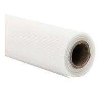 Qnhdfrt White Fiberglass Screen Mesh Roll, 112 x 2000 cm