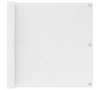 Qnhdfrt White HDPE Balcony Privacy Screen, 90 x 800 cm