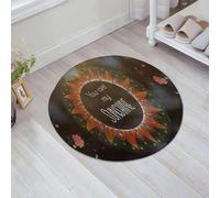 QNRWPHM Tapis de Bain Antiderapant en Microfibre Douce,Tapis de Salle de Bain Lavable en Machine,Tu ES ma Chanson de Soleil à l'intérieur du Cadre du Soleil,60x60cm