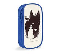 QNSZWDGE Anime Princess Mononoke Trousse à crayons Bleu, multicolore, Style européen et américain, rétro, moderne