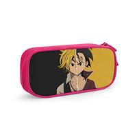 QNSZWDGE Meliodas The Seven Deadly Sins Trousse Rose, multicolore, Style européen et américain, rétro, moderne