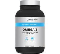 QNT Care Oméga 3 L'huile De Poisson 3000mg Complément Alimentaire 90 Gélules