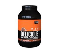 QNT Delicious Whey chocolat belge, Whey Protéine avec de l'isolat en poudre, développement & récupération musculaire, sans gluten, faible en glucide, graisse et lactose, 908g, 30 doses