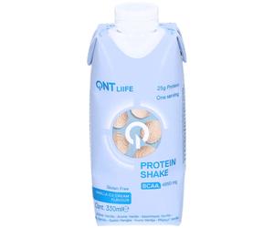 QNT Life Protein Shake Vanille Glace - Boisson lactée protéinée avec BCAA Fluide 330 ml