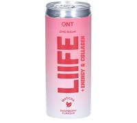 QNT Liife Energy & Collagen Matcha Framboise Boisson 250 ml