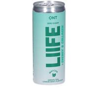 QNT Liife Energy & Collagen Matcha Thé Vert Citron-Menthe Boisson 250 ml