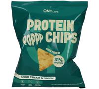 QNT Liife Protein Chips Cream Onion Snack 50 g