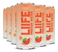 QNT Liife Protein Water Blood Orange Ginseng 12x330ml