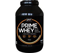 QNT Prime Whey vanille, 85% de Whey Protéine, contient de l’isolat de whey, aide à augmenter le volume et la force des muscles, riche en BCAA et sans sucre ajouté, 2kg, 66 doses