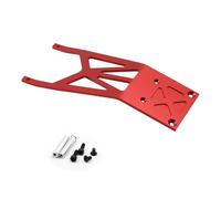 QOAKSDY Accessoires Jouets RC pour Traxxas pour Slash 2WD RC pour Accessoires De Remplacement Voiture Modèle Alliage D'aluminium Avant pour Kit Plaque Protection Châssis Pièces Mise À Niveau(Red)