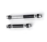 QOAKSDY Arbre de Transmission RC pour HOBBYPLUS CR18P pour Rock pour Van 1/18 RC Upgrades Pièces Accessoires Ensemble D'arbres De Transmission Centraux en Acier 2(Black)