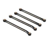 QOAKSDY Arbre de Transmission RC pour Traxxas pour TRX4M 1/18 RC Chenille Mise À Niveau Pièces De Rechange Liaison Châssis en Métal Et Jeu Maillons Direction