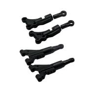 QOAKSDY Pièces RC Compatible avec 3Racing pour Sakura D4 1/10 rc Cars Drift on Road Accessoires Bras De Suspension Supérieur Composite Avant(Upper and Lower)