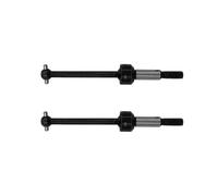 QOAKSDY Pièces RC Compatible avec 3RACING pour Sakura pour XIS pour Nu 44mm Arbre D'entraînement CVD en Acier RC Pièces De Mise À Niveau De Voiture Accessoires(2pcs)