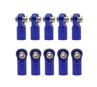 QOAKSDY Pièces RC Compatible avec Arrma pour Granite pour SENTON pour VORTEKS pour Typhon pour AXIAL M4 22mm Lien Rotule D'extrémité De Biellette pour 1/10 RC Voiture Chenille(Blue)
