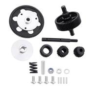 QOAKSDY Pièces RC Compatible avec Axial pour SCX10 87T, Engrenage Droit 20T, Pièce De Mise À Niveau, Boîte De Vitesses, Ensemble D'engrenages De Transmission pour Chenille 1/10 RC