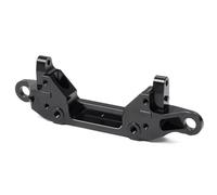 QOAKSDY Pièces RC Compatible avec Axial pour SCX10 III AXI03007 AXI03006 AXI03027 Rails De Cadre De Montage De Pare-Chocs Avant Arrière en Métal pour Chenille RC 1/10(Rear)