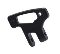 QOAKSDY Pièces RC Compatible avec Axial pour SCX10 pour Pièces De Mise À Niveau De Remplacement en Métal Pro en Alliage D'aluminium Panhard pour Montage sur Châssis 1/10 RC Crawler(Black)