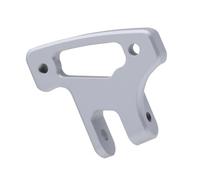 QOAKSDY Pièces RC Compatible avec Axial pour SCX10 pour Pièces De Mise À Niveau De Remplacement en Métal Pro en Alliage D'aluminium Panhard pour Montage sur Châssis 1/10 RC Crawler(Silver)