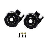 QOAKSDY Pièces RC Compatible avec Axial pour SCX10 pour Pro, Pièces De Mise À Niveau, Accessoire 2 Pièces, Essieu Avant en Laiton, pour Porte-fusées De Direction, Chenille 1/10 RC(Steering Knuckle)