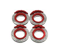 QOAKSDY Pièces RC Compatible avec Kyosho pour Mini-Z MA020 MA030 pour FWD pour AWD pour Mini-Q8 1/28 RC Pièces De Mise À Niveau De Voiture Accessoires Étrier De Disque De Frein en Métal