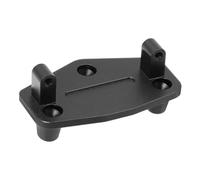 QOAKSDY Pièces RC Compatible avec LOSI pour Mini pour LMT 4X4 pour Brushed pour Monster Truck Servo Base Stand 1/18 RC Car Parts Support De Montage De Servo en Aluminium(Black)