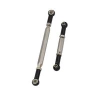 QOAKSDY Pièces RC Compatible avec MN 78 Pièces De Mise À Niveau De Voiture RC 1/12 Accessoires De Remplacement Lien De Tige De Direction en Métal(Black)