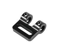 QOAKSDY Pièces RC Compatible avec SCX10 pour LCG pour Pièce Mise À Niveau du Châssis, Guide-câble Modulaire Réglable pour Pare-Chocs À Tube De 4,5 Mm, Treuil À Échelle 1/10 RC Crawler Rigs(Black)