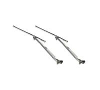 QOAKSDY Pièces RC Compatible avec Traction pour KM pour Tank 300 1/8 RC Car pour Modèle De Voiture en Métal 3D Kit D'accessoires De Pièces De Mise À Niveau D'essuie-Glace Mobile(Silver)