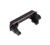 QOAKSDY Pièces RC Compatible avec Traxxas pour TRX4 1/10 RC, Pièces De Mise À Niveau De Voiture sur Chenilles, Accessoires De Montage De Pare-Chocs Avant en Métal, Support Servo