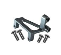 QOAKSDY Pièces RC Compatible avec Traxxas pour TRX4 pour Defender pour Bronco G500 pour TRX6 G63 1/10 RC Pièces De Mise À Niveau De Voiture sur Chenilles Support Servo en Métal(Gray)