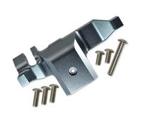 QOAKSDY Pièces RC Compatible avec Traxxas pour TRX4 pour Defender pour Bronco pour TRX6 G63 Pièces De Voiture RC 1/10 Support Moteur Couvercle De Pignon Inférieur Plaque De Protection(Gray)