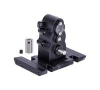 QOAKSDY Pièces RC Compatible avec Traxxas pour TRX4 pour SCX10 pour LCG Boîte De Vitesses De Transmission Centrale Verticale avec Plaque De Protection 1/10 RC Crawler Car(Black)