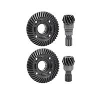 QOAKSDY Pièces RC Compatible avec TRAXXAS pour X-MAXX 6S-8S 1/5 RC, Pièces De Mise À Niveau De Voiture, Engrenage Différentiel Avant Et Arrière en Acier Trempé 42/13T Et Pignon(Rear and Front)