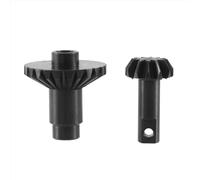 QOAKSDY Pièces RC Compatible avec Traxxas TRX4M Pièces De Voiture sur Chenilles RC 1/18 en Acier, Essieu Avant Et Arrière, Couronne Dentée, Pignon, Ensemble D'engrenages 12T 24T