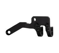 QOAKSDY Pièces RC Compatible avec TRX4 TRX6 Pièces De Mise À Niveau Support Panhard en Aluminium CNC 1:10 Accessoires pour Voiture sur Chenilles RC(Black)