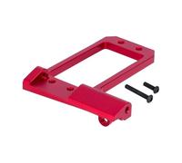 QOAKSDY Pièces RC Compatible avec VS4-10 pour Phoenix F10, Axe Avant en Aluminium À Centre De Gravité Bas, Support De Servo Bat Et Adaptateur 4 Maillons 1/10 pour Rock Crawler(Red)