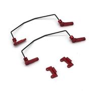 QOAKSDY Pièces RC Compatible avec Wltoys 144001 144002 144010 124016 124017 124018 124019 Pièces De Mise À Niveau De Voiture RC Barre Stabilisatrice Avant Et Arrière en Métal
