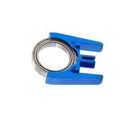 QOAKSDY Pièces RC pour ARRMA 3S 4S pour BLX pour Mega 550 Arbre De Transmission Central Ensemble De Support Haute Vitesse Pièces De Mise À Niveau en Métal 1/10 Voiture RC(Blue)