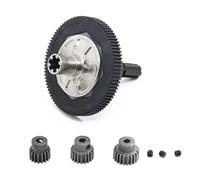 QOAKSDY Pièces RC pour Arrma pour Senton pour Granite pour Vorteks pour Typhon 4X4 1/10 rc Cars 1 Jeu d'embrayage À Engrenage Droit 91T 21T 19T 17T(Black)