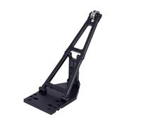 QOAKSDY Pièces RC pour Axial pour Capra 1.9UTB pour Trail pour Buggy 1/10 RC Pièces De Mise À Niveau sur Chenilles Treuil Camion/dépanneuse Kit De Bras De Grue Simulation(Black)