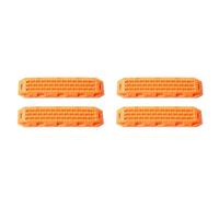 QOAKSDY Pièces RC pour Axial pour TRX4 D90 1/10 RC Crawler Car 4 Pièces Antidérapant Anti-Sable Piège Planche De Sauvetage Mise À Niveau Pièces Accessoires